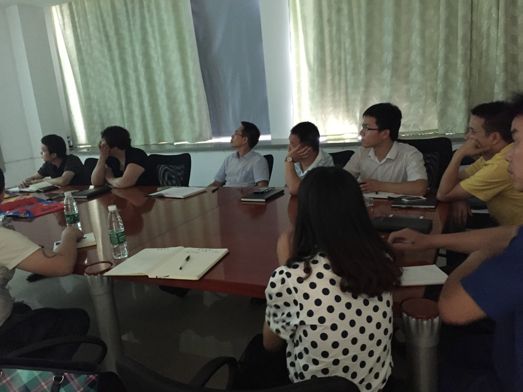 三圓和振興建材新產(chǎn)品討論